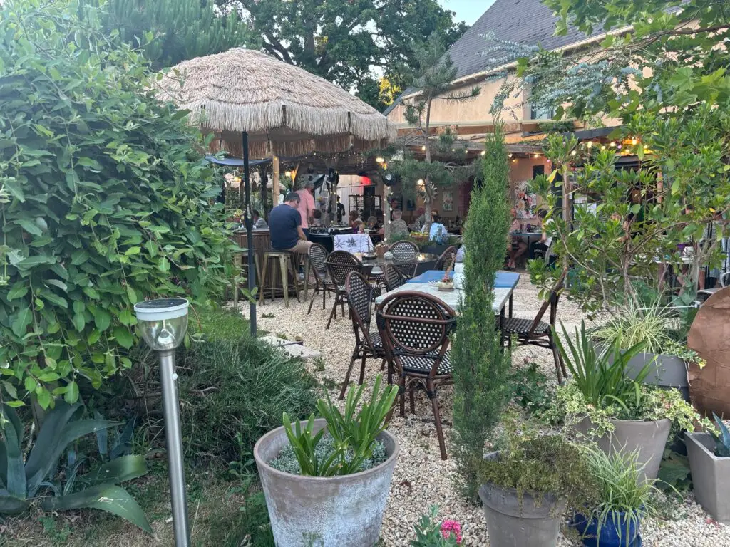 Terrasse du Restaurant Chez Mary et Pierre-Yves